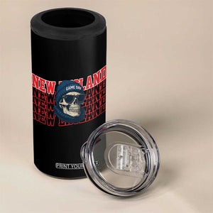 Gothic NE Football Fan 4 in 1 Can Cooler Tumbler Game Day Lover Gift TS12 Print Your Wear