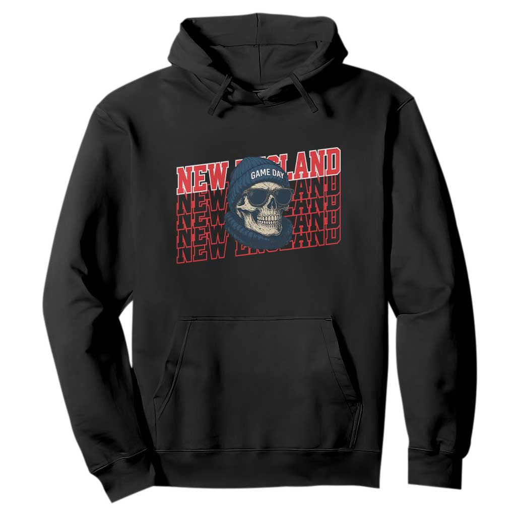 Gothic NE Football Fan Hoodie Game Day Lover Gift TS12 Black Print Your Wear
