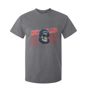 Gothic NE Football Fan T Shirt For Kid Game Day Lover Gift TS12 Charcoal Print Your Wear