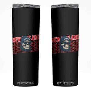 Gothic NE Football Fan Skinny Tumbler Game Day Lover Gift TS12 Black Print Your Wear