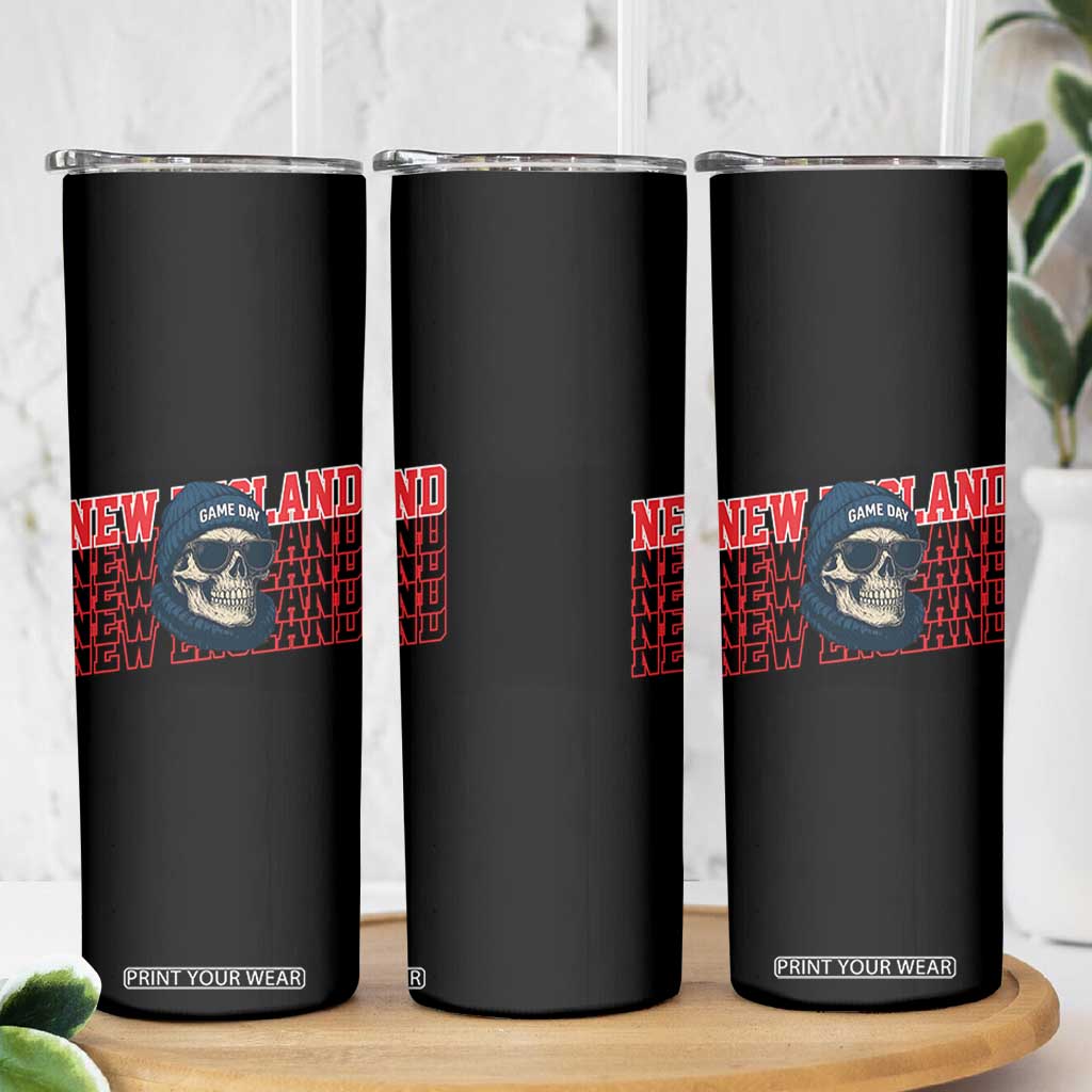 Gothic NE Football Fan Skinny Tumbler Game Day Lover Gift TS12 Print Your Wear
