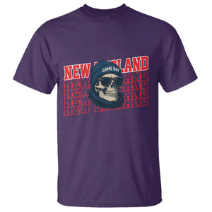 Gothic NE Football Fan T Shirt Game Day Lover Gift TS12 Purple Print Your Wear