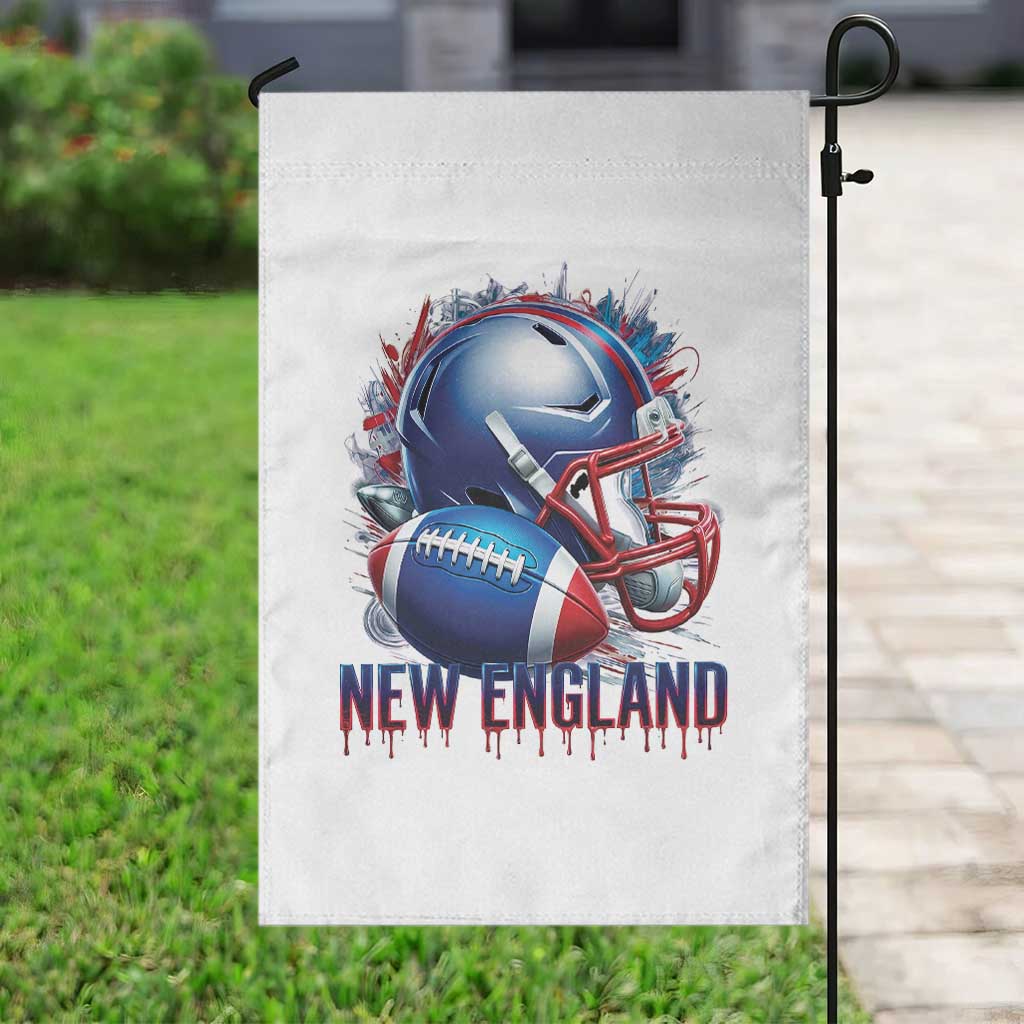 NE Football Spirit Garden Flag Game Day Sports Fan Gift TS12 Print Your Wear