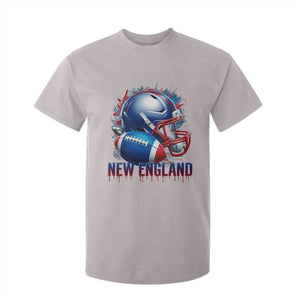NE Football Spirit T Shirt For Kid Game Day Sports Fan Gift TS12 Ice Gray Print Your Wear