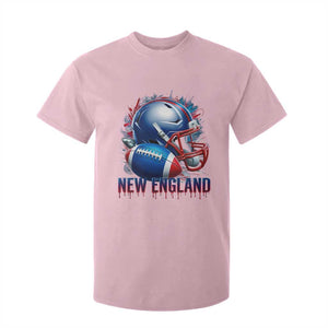 NE Football Spirit T Shirt For Kid Game Day Sports Fan Gift TS12 Light Pink Print Your Wear