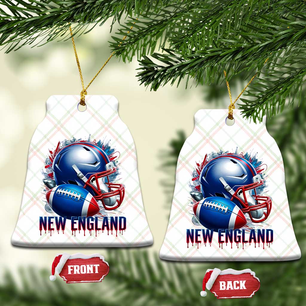 NE Football Spirit Ceramic Ornament Game Day Sports Fan Gift TS12 Print Your Wear