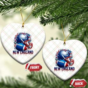 NE Football Spirit Ceramic Ornament Game Day Sports Fan Gift TS12 Print Your Wear
