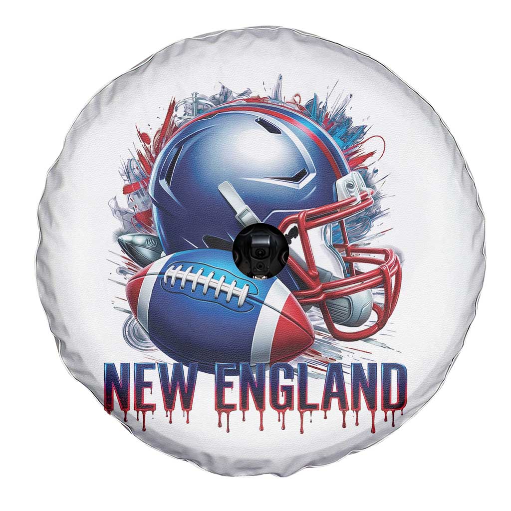 NE Football Spirit Spare Tire Cover Game Day Sports Fan Gift TS12 Print Your Wear