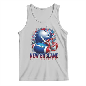 NE Football Spirit Tank Top Game Day Sports Fan Gift TS12 Ash Print Your Wear