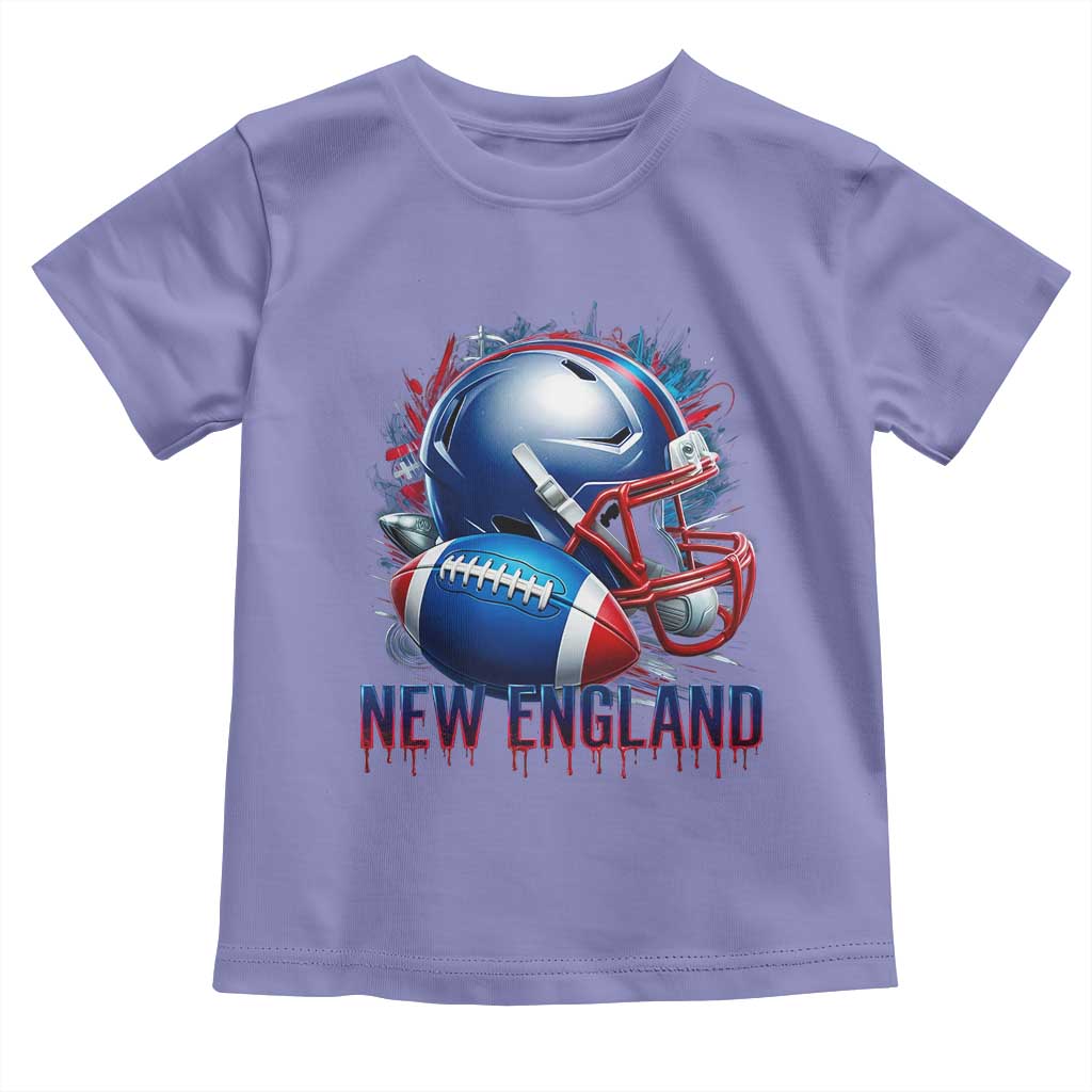 NE Football Spirit Toddler T Shirt Game Day Sports Fan Gift TS12 Violet Print Your Wear