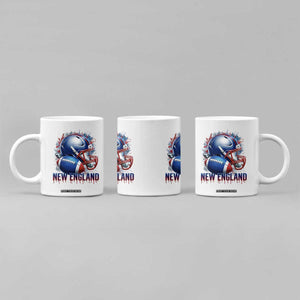 NE Football Spirit Coffee Mug Game Day Sports Fan Gift TS12 Print Your Wear
