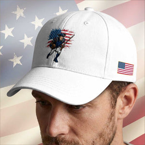 NE Football Fan Supporter Baseball Cap American Flag Pride Gift TS12 Print Your Wear