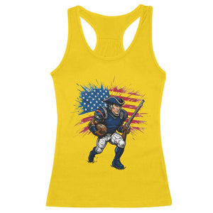 NE Football Fan Supporter Racerback Tank Top American Flag Pride Gift TS12 Daisy Print Your Wear