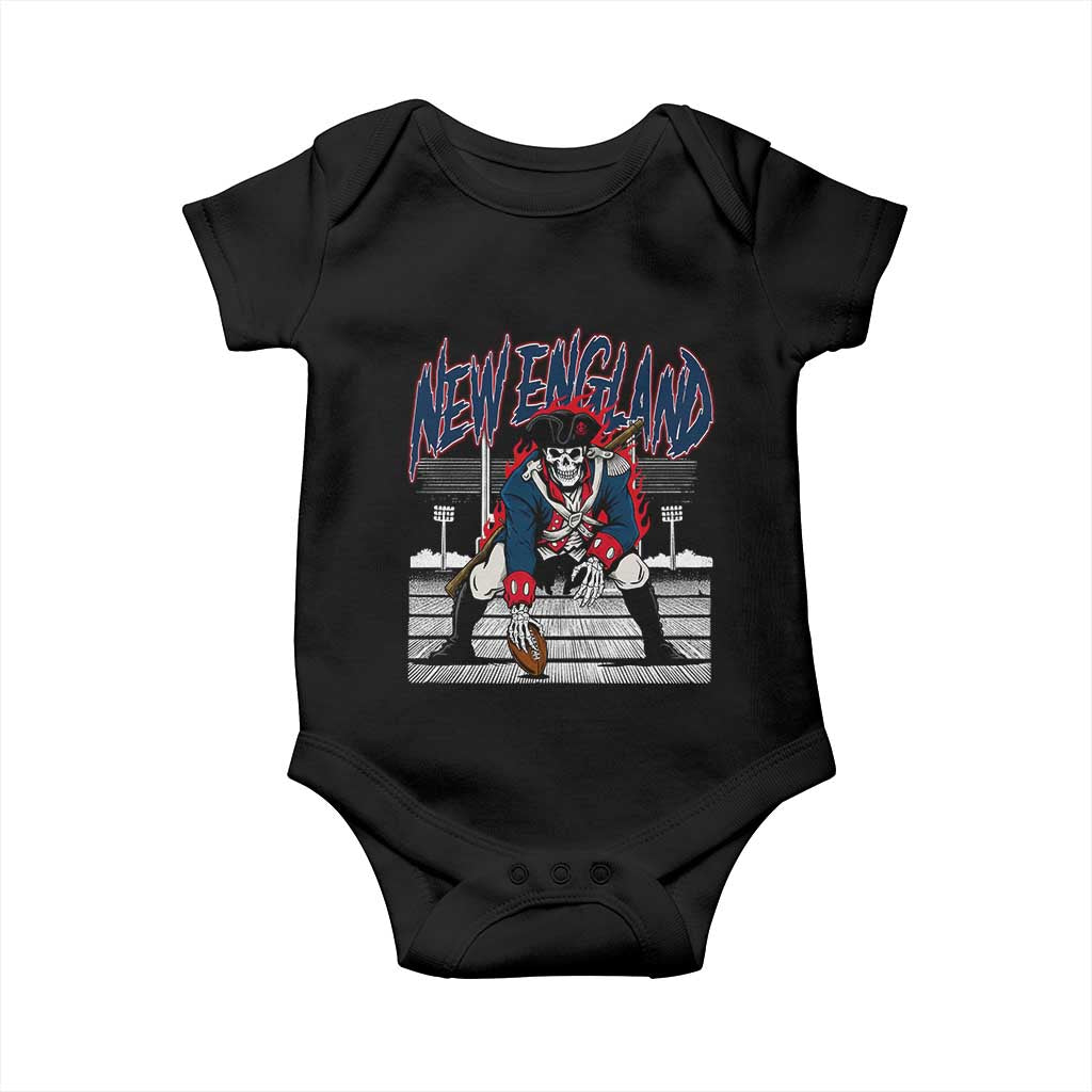 Gothic Skeleton Baby Onesie NE Football Lover Gift TS12 Black Print Your Wear