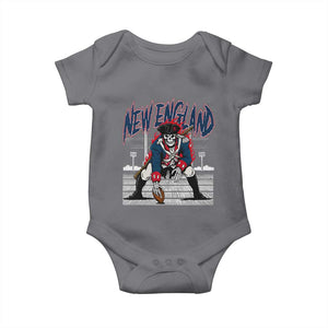Gothic Skeleton Baby Onesie NE Football Lover Gift TS12 Charcoal Print Your Wear