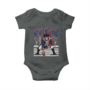Gothic Skeleton Baby Onesie NE Football Lover Gift TS12 Dark Heather Print Your Wear