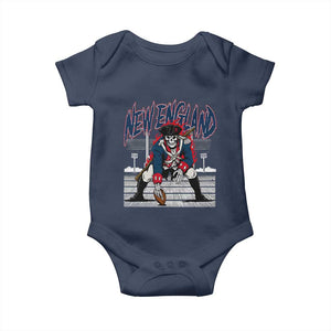 Gothic Skeleton Baby Onesie NE Football Lover Gift TS12 Navy Print Your Wear