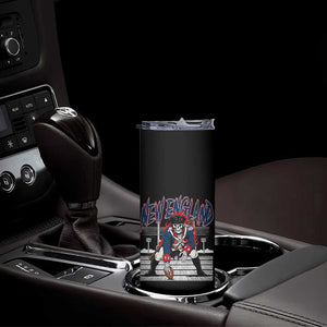 Gothic Skeleton Skinny Tumbler NE Football Lover Gift TS12 Print Your Wear