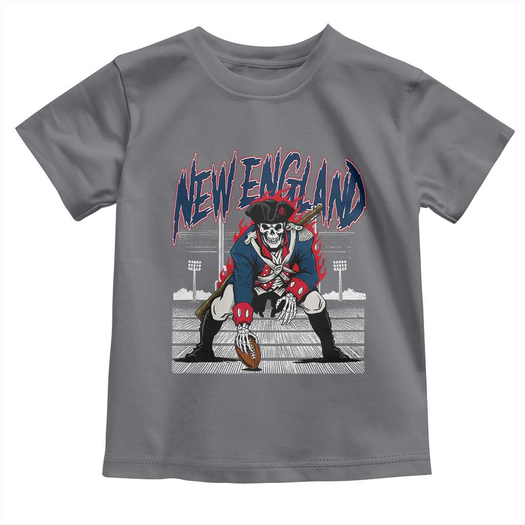 Gothic Skeleton Toddler T Shirt NE Football Lover Gift TS12 Charcoal Print Your Wear