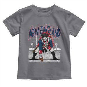 Gothic Skeleton Toddler T Shirt NE Football Lover Gift TS12 Charcoal Print Your Wear