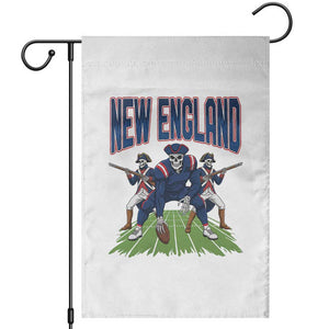 NE Gothic Skeleton Garden Flag Football Lover Gift TS12 White Print Your Wear