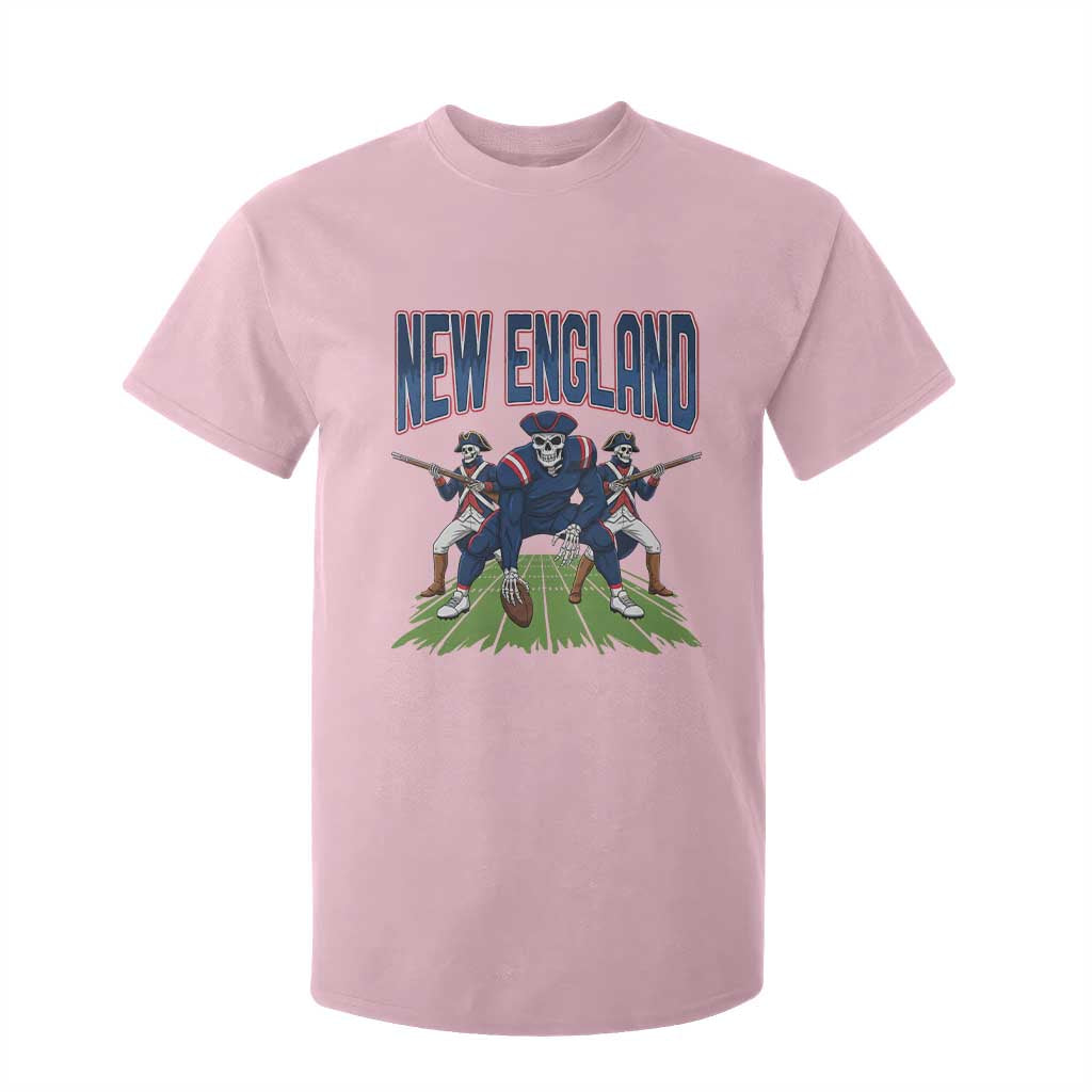 NE Gothic Skeleton T Shirt For Kid Football Lover Gift TS12 Light Pink Print Your Wear