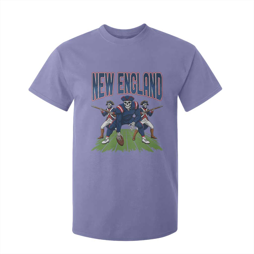 NE Gothic Skeleton T Shirt For Kid Football Lover Gift TS12 Violet Print Your Wear
