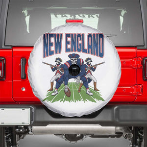 NE Gothic Skeleton Spare Tire Cover Football Lover Gift TS12 White Print Your Wear