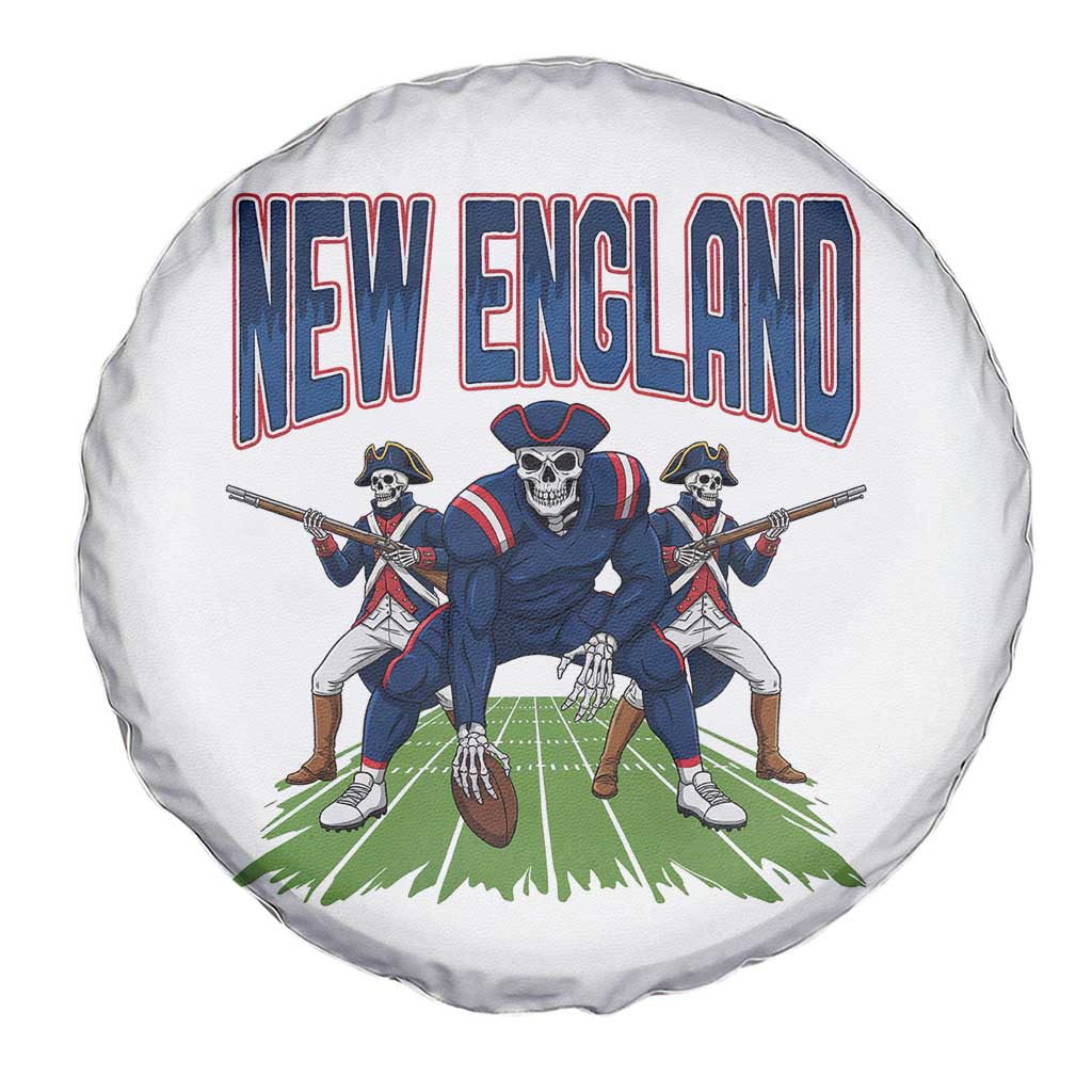 NE Gothic Skeleton Spare Tire Cover Football Lover Gift TS12 Print Your Wear