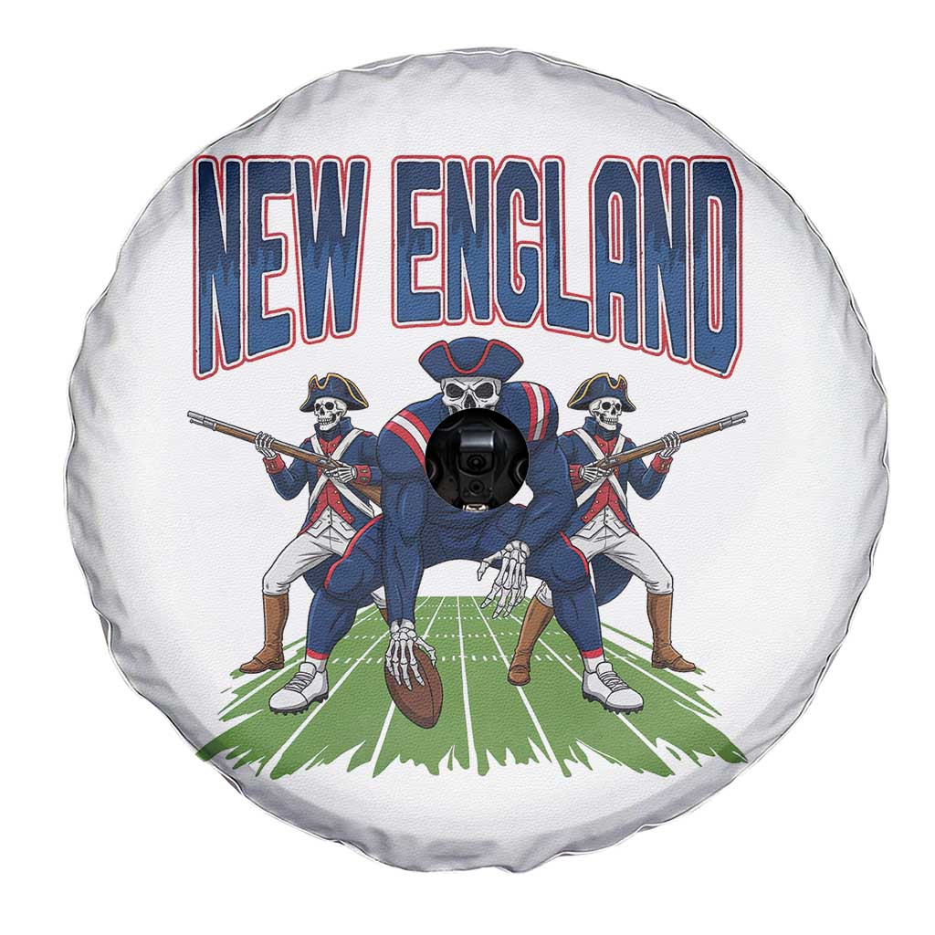 NE Gothic Skeleton Spare Tire Cover Football Lover Gift TS12 Print Your Wear