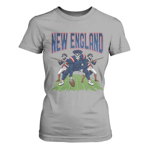 NE Gothic Skeleton T Shirt For Women Football Lover Gift TS12 Sport Gray Print Your Wear