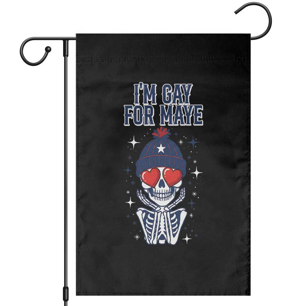 I Am Gay For Maye Garden Flag Funny QB Football Fan Gift TS12 Black Print Your Wear