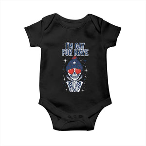 I Am Gay For Maye Baby Onesie Funny QB Football Fan Gift TS12 Black Print Your Wear