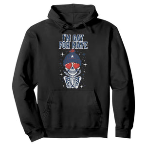 I Am Gay For Maye Hoodie Funny QB Football Fan Gift TS12 Black Print Your Wear