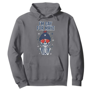 I Am Gay For Maye Hoodie Funny QB Football Fan Gift TS12 Charcoal Print Your Wear