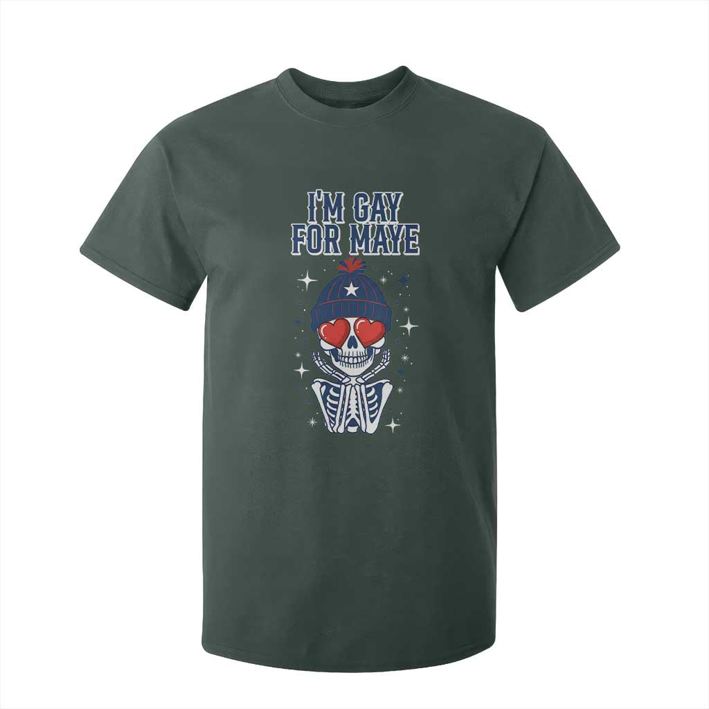 I Am Gay For Maye T Shirt For Kid Funny QB Football Fan Gift TS12 Dark Forest Green Print Your Wear