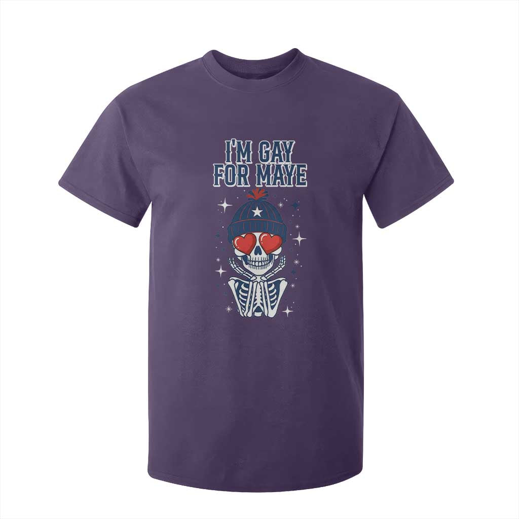 I Am Gay For Maye T Shirt For Kid Funny QB Football Fan Gift TS12 Purple Print Your Wear