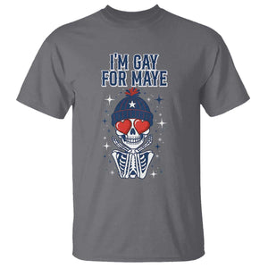 I Am Gay For Maye T Shirt Funny QB Football Fan Gift TS12 Charcoal Print Your Wear