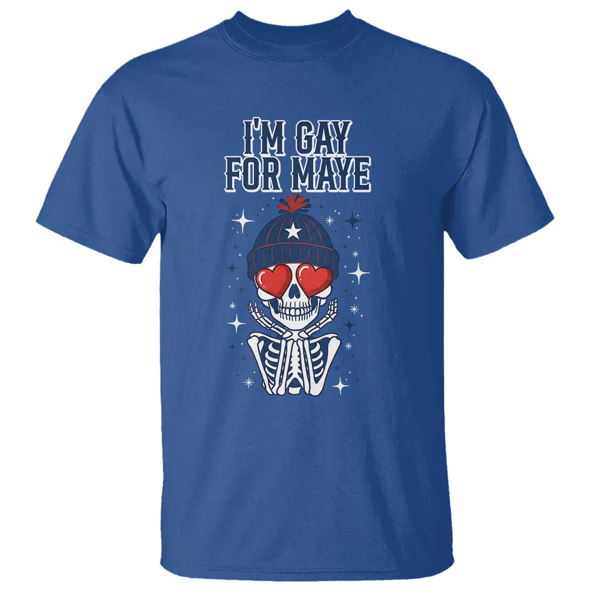 I Am Gay For Maye T Shirt Funny QB Football Fan Gift TS12 Royal Blue Print Your Wear