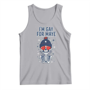 I Am Gay For Maye Tank Top Funny QB Football Fan Gift TS12 Athletic Heather Print Your Wear