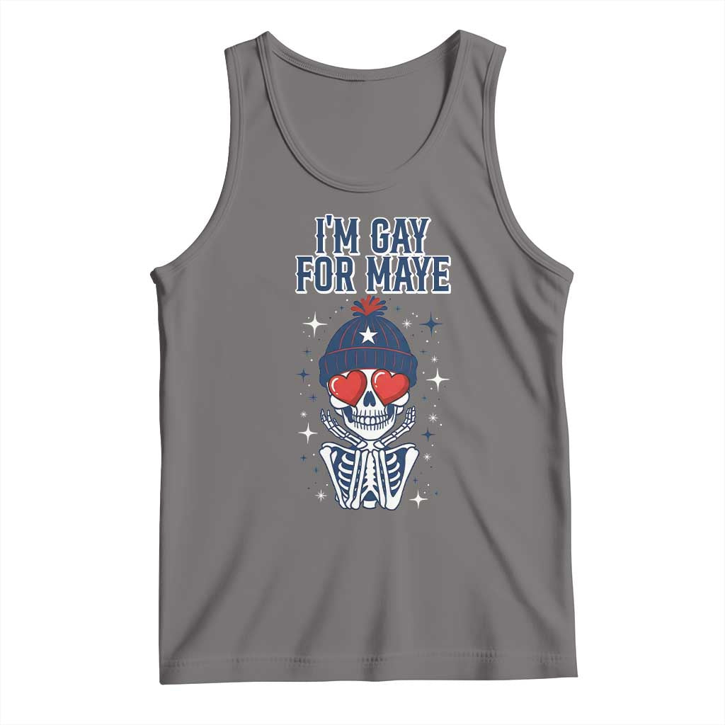 I Am Gay For Maye Tank Top Funny QB Football Fan Gift TS12 Deep Heather Print Your Wear
