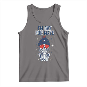 I Am Gay For Maye Tank Top Funny QB Football Fan Gift TS12 Deep Heather Print Your Wear