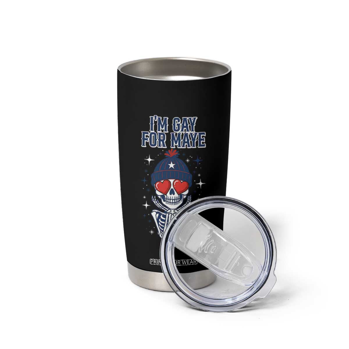 I Am Gay For Maye Tumbler Cup Funny QB Football Fan Gift TS12 Print Your Wear