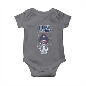 I Am Gay For Maye Baby Onesie Funny QB Sport Fan TS12 Charcoal Print Your Wear