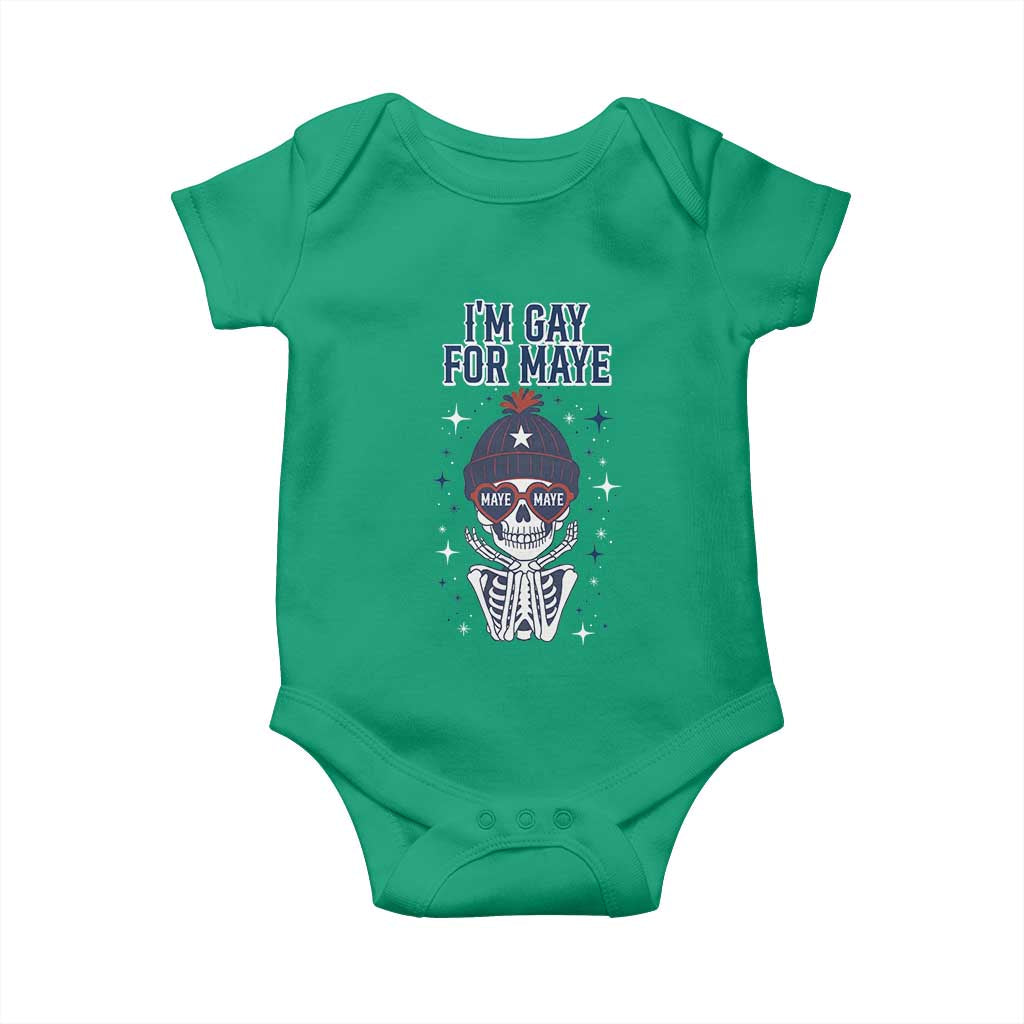 I Am Gay For Maye Baby Onesie Funny QB Sport Fan TS12 Irish Green Print Your Wear