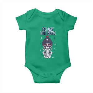 I Am Gay For Maye Baby Onesie Funny QB Sport Fan TS12 Irish Green Print Your Wear