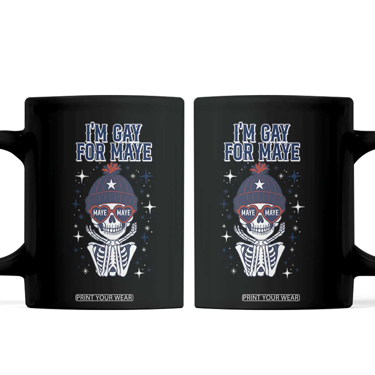 I Am Gay For Maye Coffee Mug Funny QB Sport Fan TS12 Black Print Your Wear