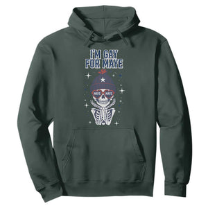 I Am Gay For Maye Hoodie Funny QB Sport Fan TS12 Dark Forest Green Print Your Wear