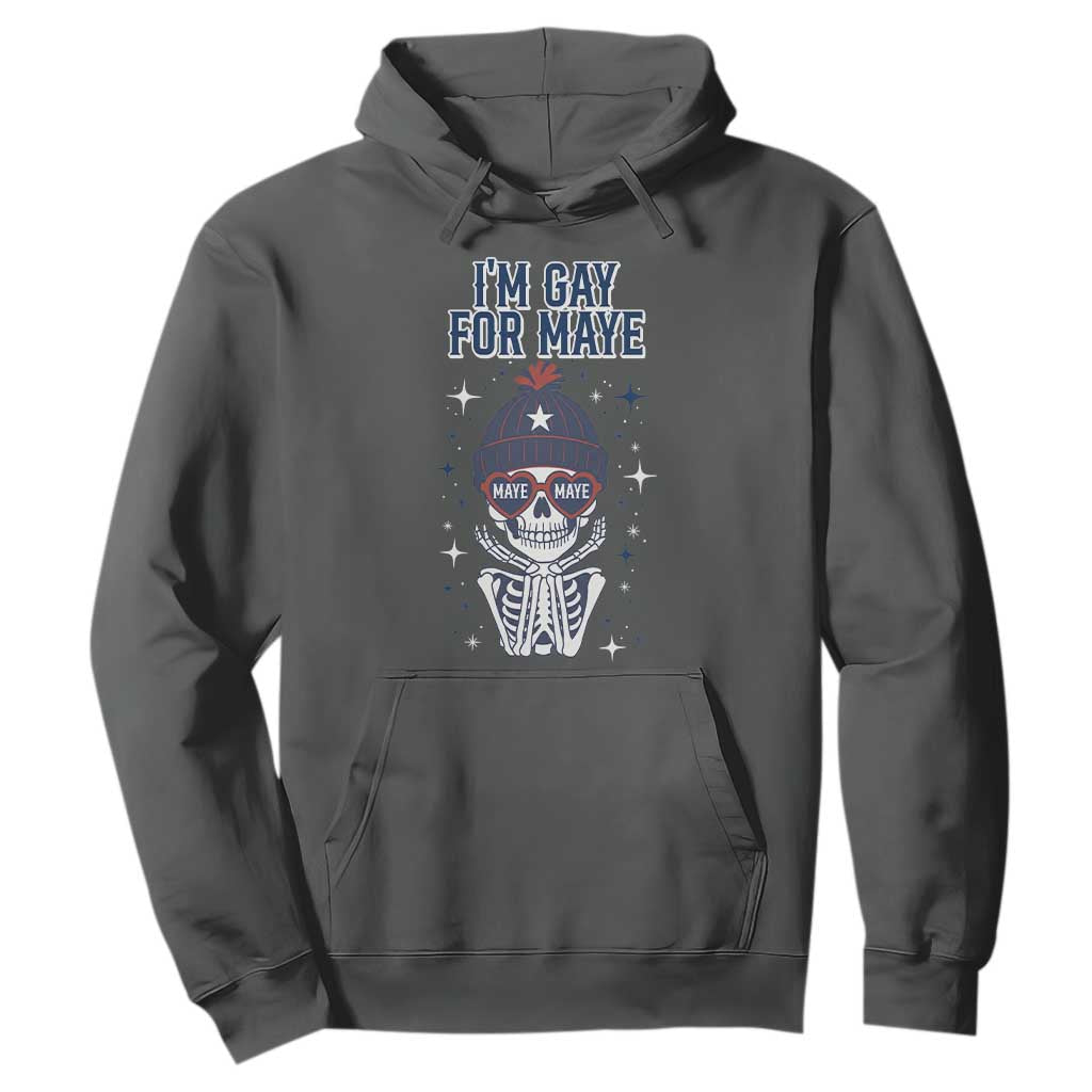 I Am Gay For Maye Hoodie Funny QB Sport Fan TS12 Dark Heather Print Your Wear
