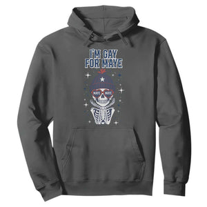 I Am Gay For Maye Hoodie Funny QB Sport Fan TS12 Dark Heather Print Your Wear